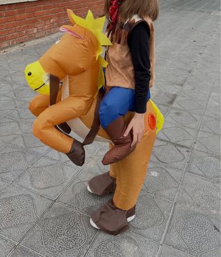 Disfraz Caballo Hinchable Niños hasta 120cm