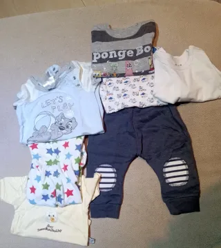Lote ropa  bebé 0-1 año