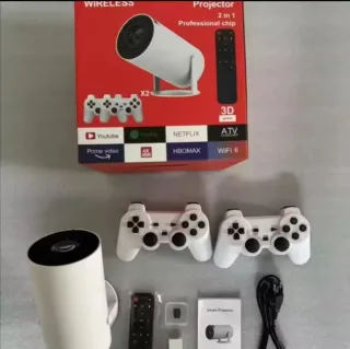 Proiettore Gaming Retro Android 11 HD 4K portatile