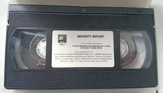 Minority Report VHS (Español)