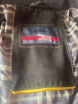 Chaquetón marrón ante