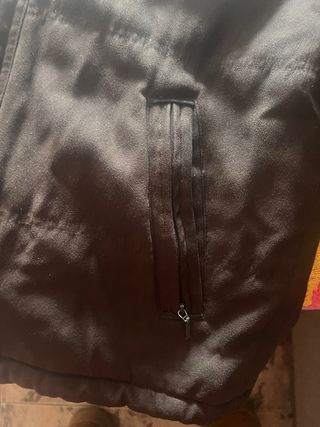 Chaquetón marrón ante