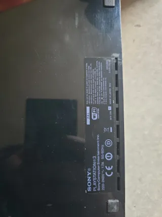 Consola Sony Playstation 3 Negra