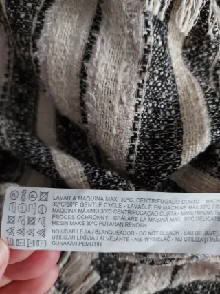 Vestido Zara Tweed Rayas Talla M