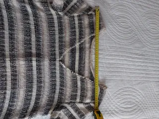 Vestido Zara Tweed Rayas Talla M