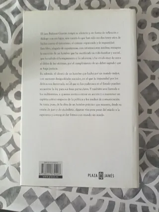 Libro Un Mundo Sin Miedo Baltasar Garzón