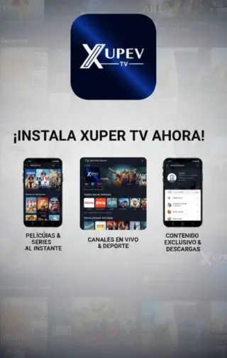 Instalación de xuper entrenamiento de tv