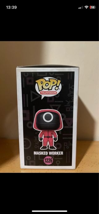 Funko Pop Masked Worker Squid Game 1226