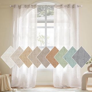 Tende in Lino Beige Woaboy