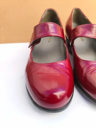 Scarpe rosse vernice Comodaidea