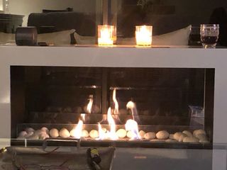 Chimenea Bioetanol Blanca Decorativa. Folleto uso.