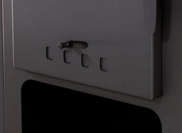 Estufa leña  Samira Gris Nueva MAD2028