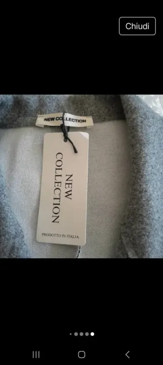 Giacca Cappotto New Collection nuovo oversize