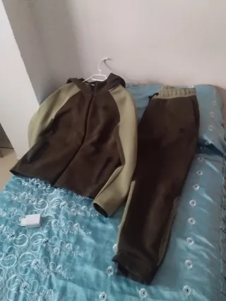 Conjunto Nike Tech Fleece Niño Verde