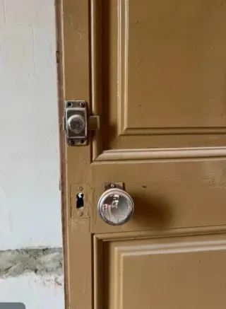 Puerta madera maciza vintage