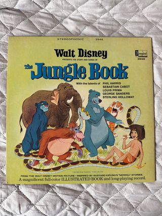 Vinilo Disney El Libro de la Selva Infantil