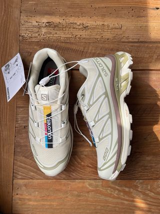 Salomon XT-6 Beige Multicolor Nuevas UNISEX