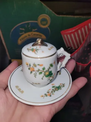 Mini Taza Colección Decorada
