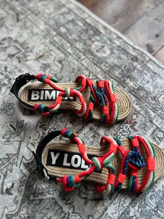 Sandalias Bimba y Lola Multicolor - Talla 39