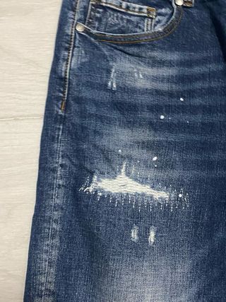 Jeans Supply & Demand Slim Fit - Dettagli Distress