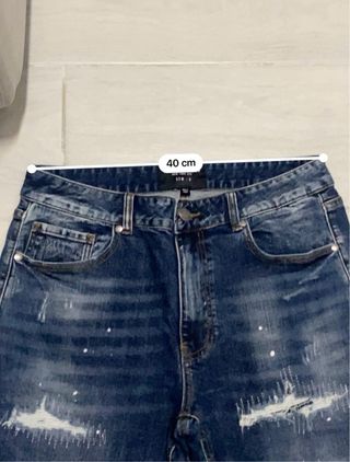 Jeans Supply & Demand Slim Fit - Dettagli Distress