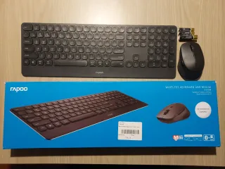 Teclado e Rato Wireless Rapoo 9390M