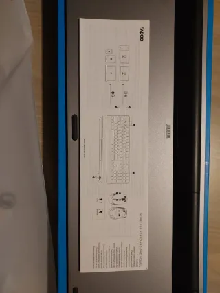 Teclado e Rato Wireless Rapoo 9390M