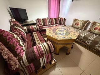 Salón Marroquí Madera Rústica