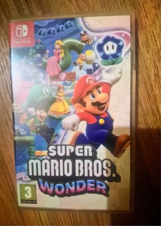 Nintendo Switch OLED + Super Mario Bros Wonder