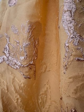 Vestido Zara edición limitada amarillo