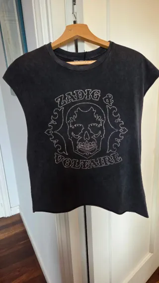 Zadig & Voltaire Camiseta Skull XS