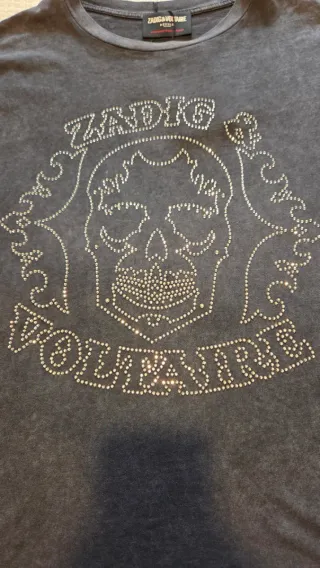 Zadig & Voltaire Camiseta Skull XS
