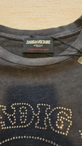 Zadig & Voltaire Camiseta Skull XS