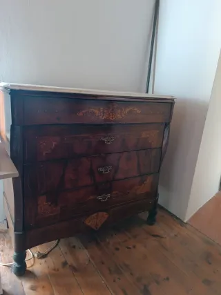 *SE REGALA*  Mueble antiguo madera con espejo