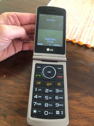 Teléfono Móvil LG Plateado