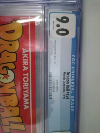 Comic #1 dragon ball cgc