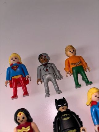 6 Figuras Playmobil Superhéroes DC