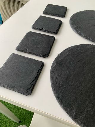 Juego de manteles y posavasos