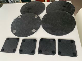 Juego de manteles y posavasos