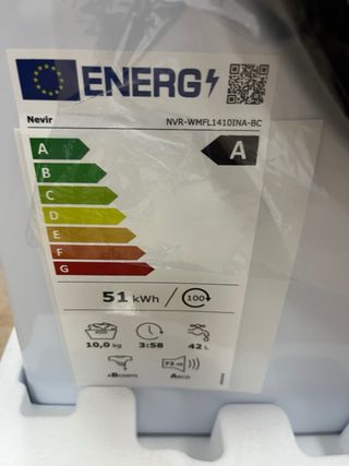 Lavadora Nevir 10 Kg