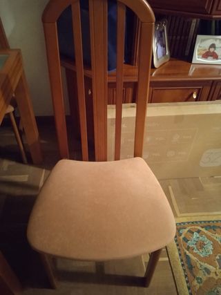 6 sillas de comedor en perfecto estado