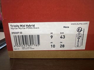 Zapatillas Puma Trinity Mid Hybryd Verdes