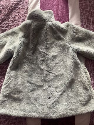 Abrigo de pelo gris Mayoral