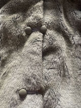 Abrigo de pelo gris Mayoral