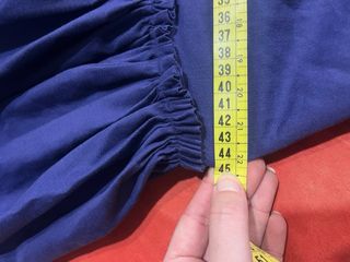 Traje Flamenca Azul Marino y Rosa