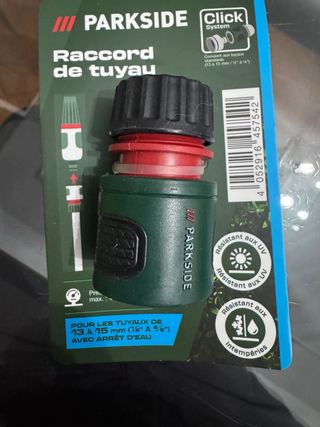 Raccordo per tubo da giardino Parkside