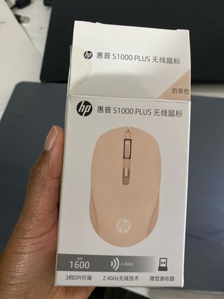 Ratón HP rosa sin estrenar