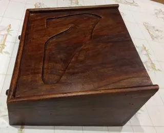 Caja de madera para calzado