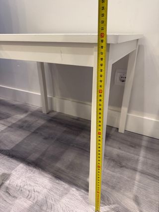 Mesa y Silla Infantil Blanca ikea