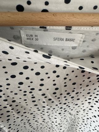 Camiseta manga larga de lunares